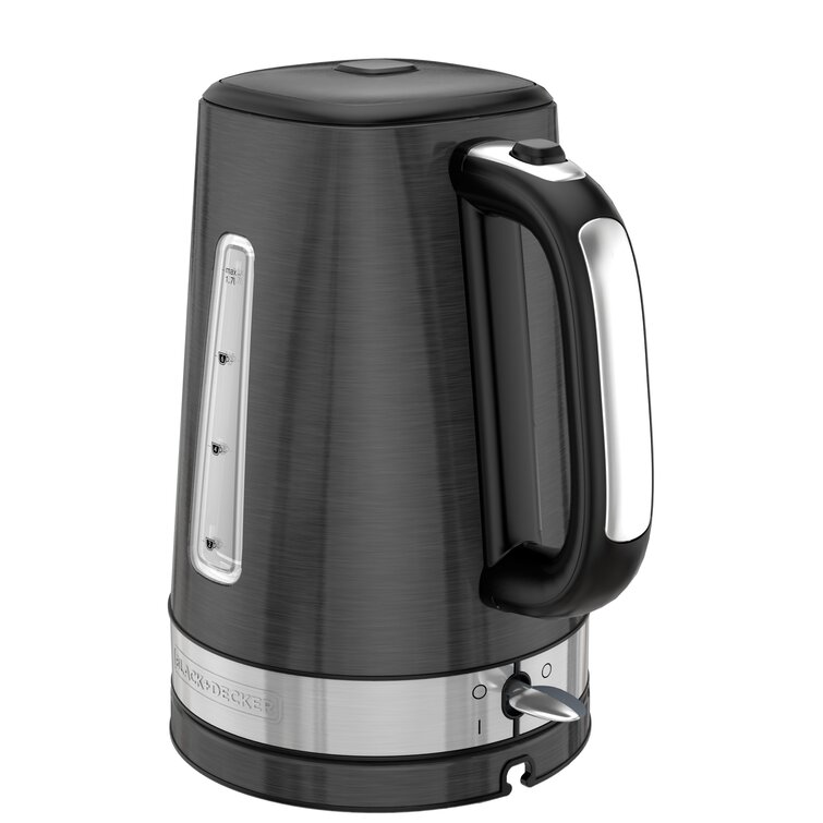 Black Decker 1.8 Qt. Cordless Stainless Steel Electric Tea